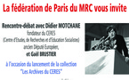 Sur votre agenda: rencontre autour de Didier Motchane et Gaël Brustier sur les "Archives du CERES"