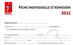 Bulletin d’adhésion au MRC (2012)