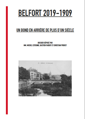 BELFORT 2019-1909 : UN BOND EN ARRIÈRE DE PLUS D'UN SIÈCLE