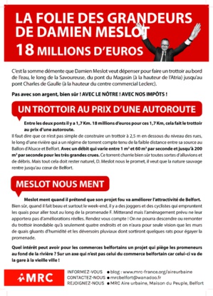 La Folie des Grandeurs de Meslot : 18 millions d'euros ! La Folie des Grandeurs de Meslot : 18 millions d'euros !