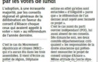 Mention de notre demande de déféré dans les DNA