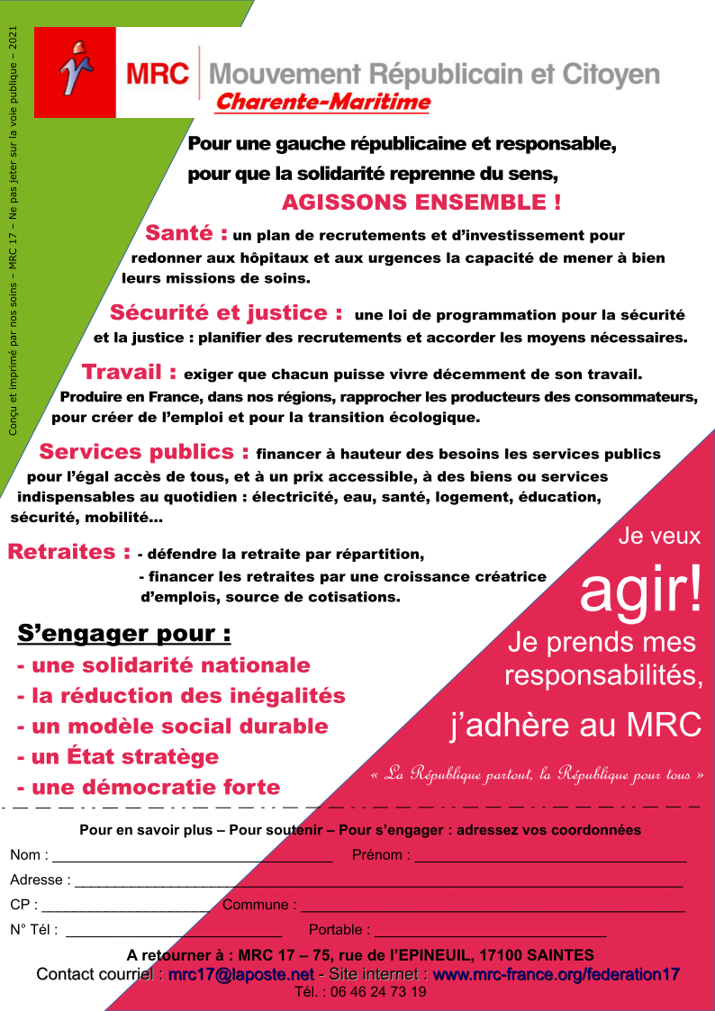Pour que la solidarité reprenne du sens