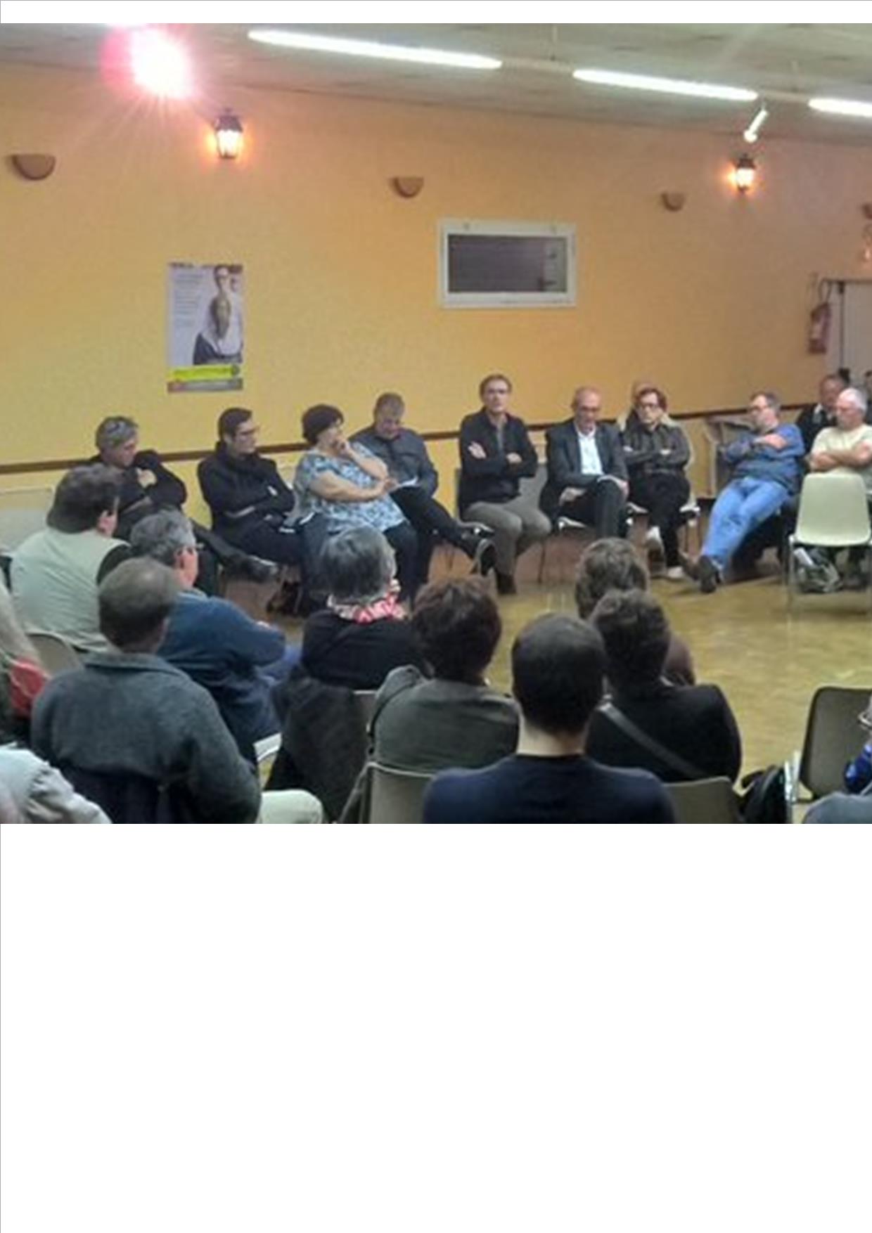 A St Léon sur l'Isle avec Olivier Dartigolles et Laurent Péréa tête de liste Dordogne, les maires et présidents de CdC de la vallée de l'Isle A St Léon sur l'Isle avec Olivier Dartigolles et Laurent Péréa tête de liste Dordogne, les maires et présidents de CdC de la vallée de l'Isle