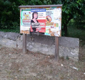 Affichage dans le gard