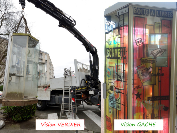 Cabines téléphoniques : Le projet F.VERDIER contre le projet C.GACHE où deux visions opposées de l’aménagement du territoire sur la 4ème circonscription
