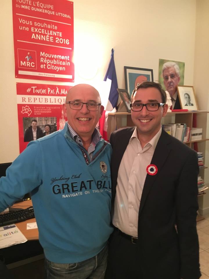 Rencontre avec les camarades de Dunkerque