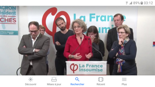 Emmanuel Maurel (à gauche) Catherine Coutard (au centre) MRC Marie Noëlle Lienemann (à droite)