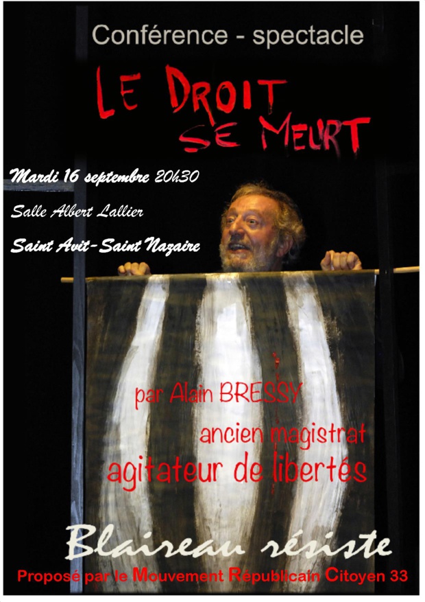 LE DROIT SE MEURT