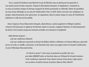 Alain Bressy le 16 septembre à Saint Avit-Saint Nazaire Alain Bressy le 16 septembre à Saint Avit-Saint Nazaire