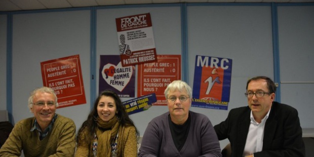 Guy Etchessahar (Titulaire Front de gauche) Nathalie Ange(Titulaire Front de gauche) Sylvie Garcia(Remplaçante Front de gauche) Jean-Philippe Lefranc (Remplaçant MRC) Guy Etchessahar (Titulaire Front de gauche) Nathalie Ange(Titulaire Front de gauche) Sylvie Garcia(Remplaçante Front de gauche) Jean-Philippe Lefranc (Remplaçant MRC)