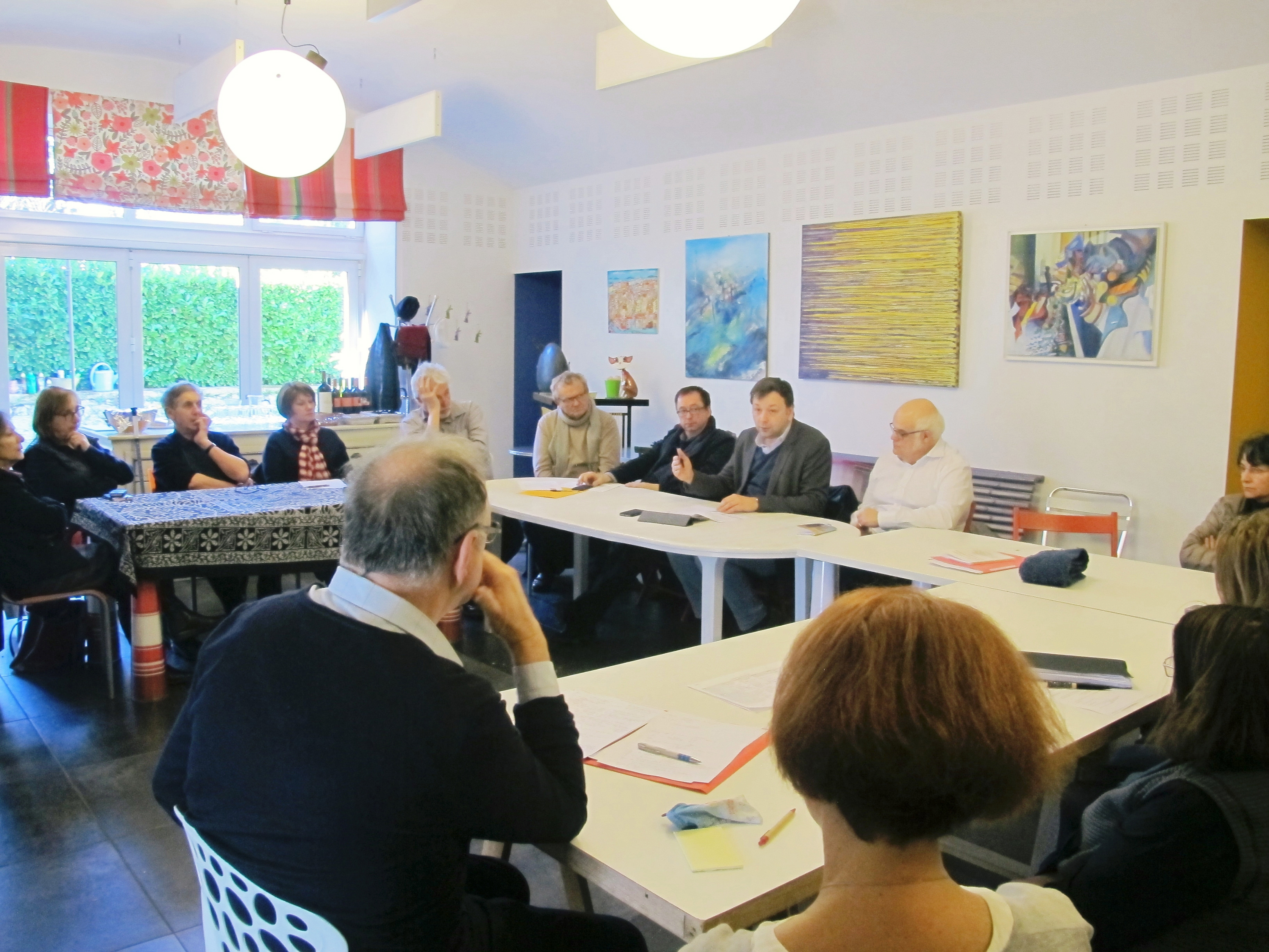 Bastien FAUDOT en Gironde à l'invitation de Patrick NIVET et Jean-Marie BILLA.