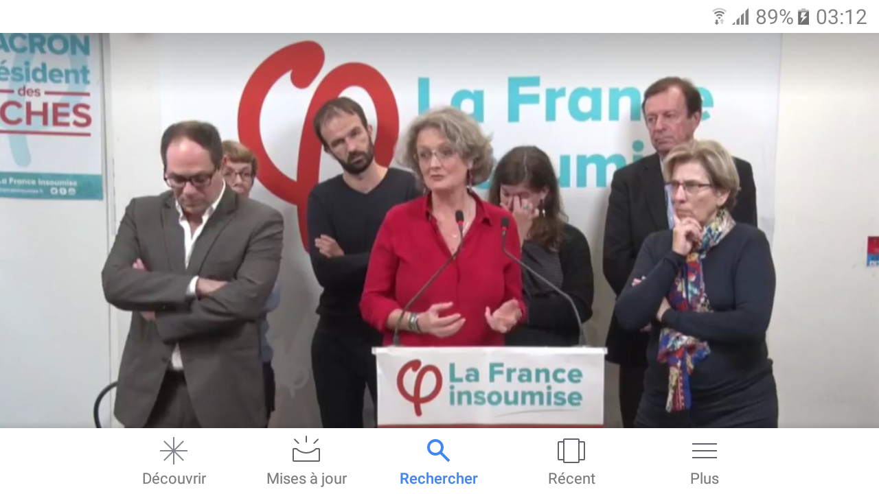 Emmanuel Maurel (à gauche) Catherine Coutard (au centre) MRC Marie Noëlle Lienemann (à droite)