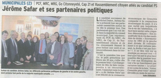 Municipales : Grenoble Municipales : Grenoble