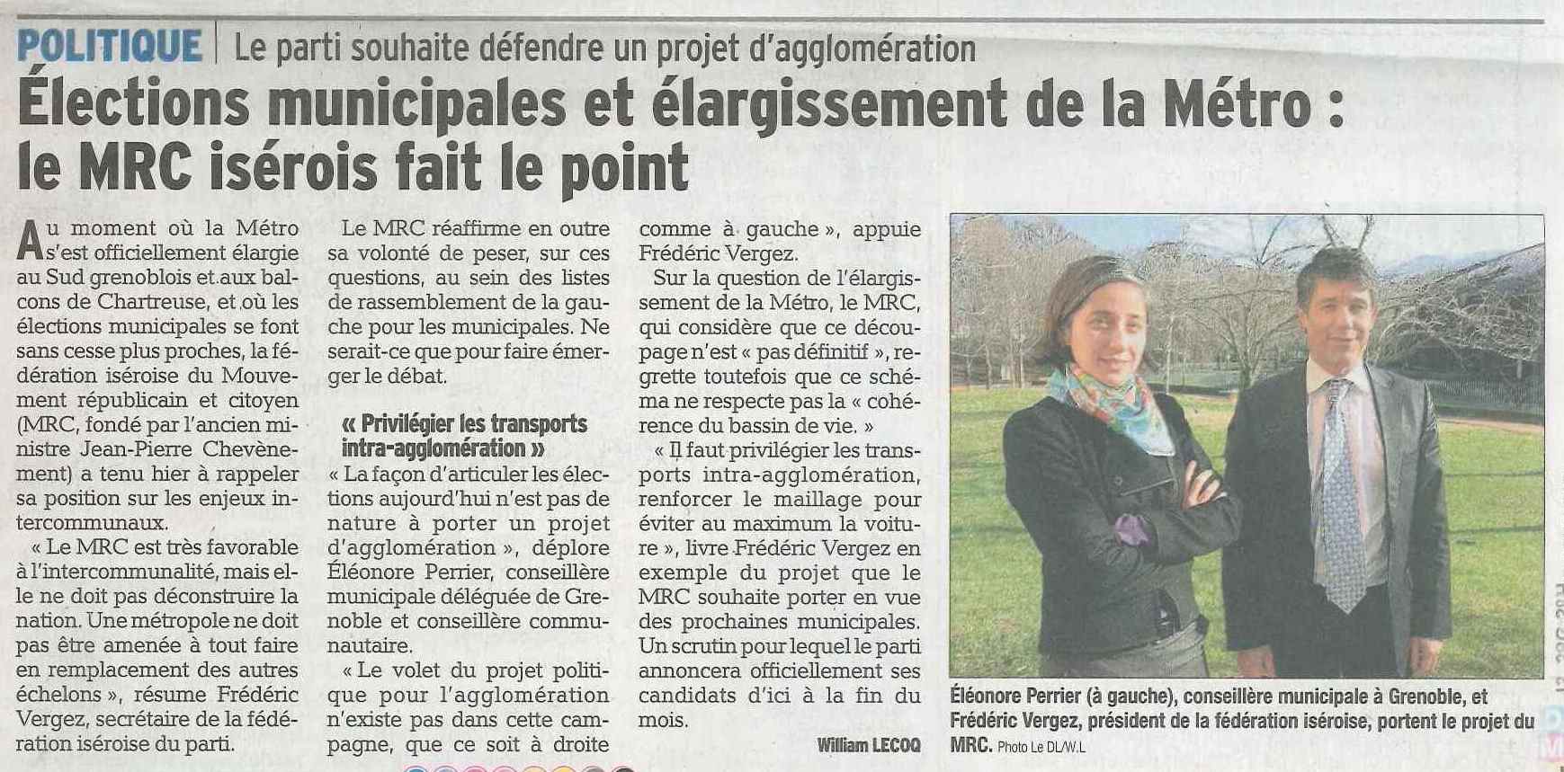 Décentralisation et Métropole Décentralisation et Métropole