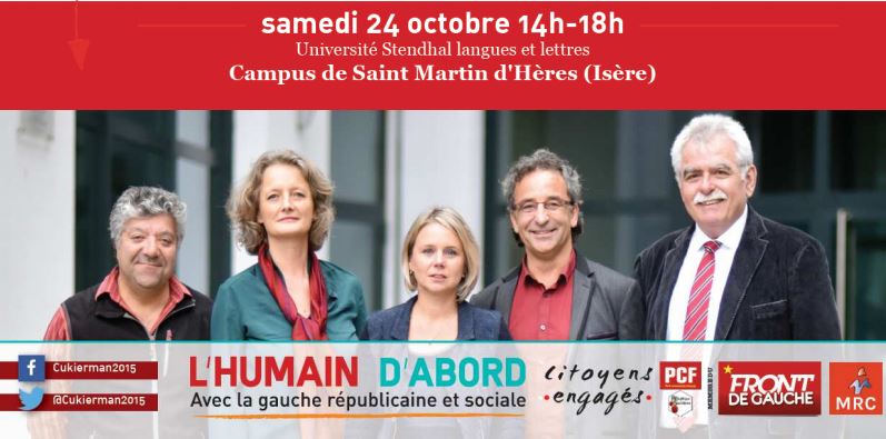 Sam. 24 Oct. 2015  Elections régionales