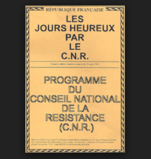 Front populaire du XXIème siècle ou nouveau programme du Conseil National de la Résistance? Front populaire du XXIème siècle ou nouveau programme du Conseil National de la Résistance?