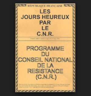 Front populaire du XXIème siècle ou nouveau programme du Conseil National de la Résistance?
