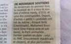 Le MRC soutient Ugo Bernalicis (FI) dans la deuxième circonscription du Nord
