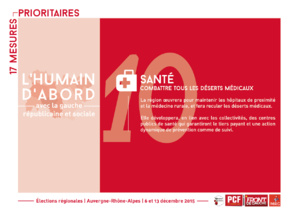 Quelques-unes de nos propositions pour une région citoyenne, solidaire et impliquée dans l'avenir des citoyens