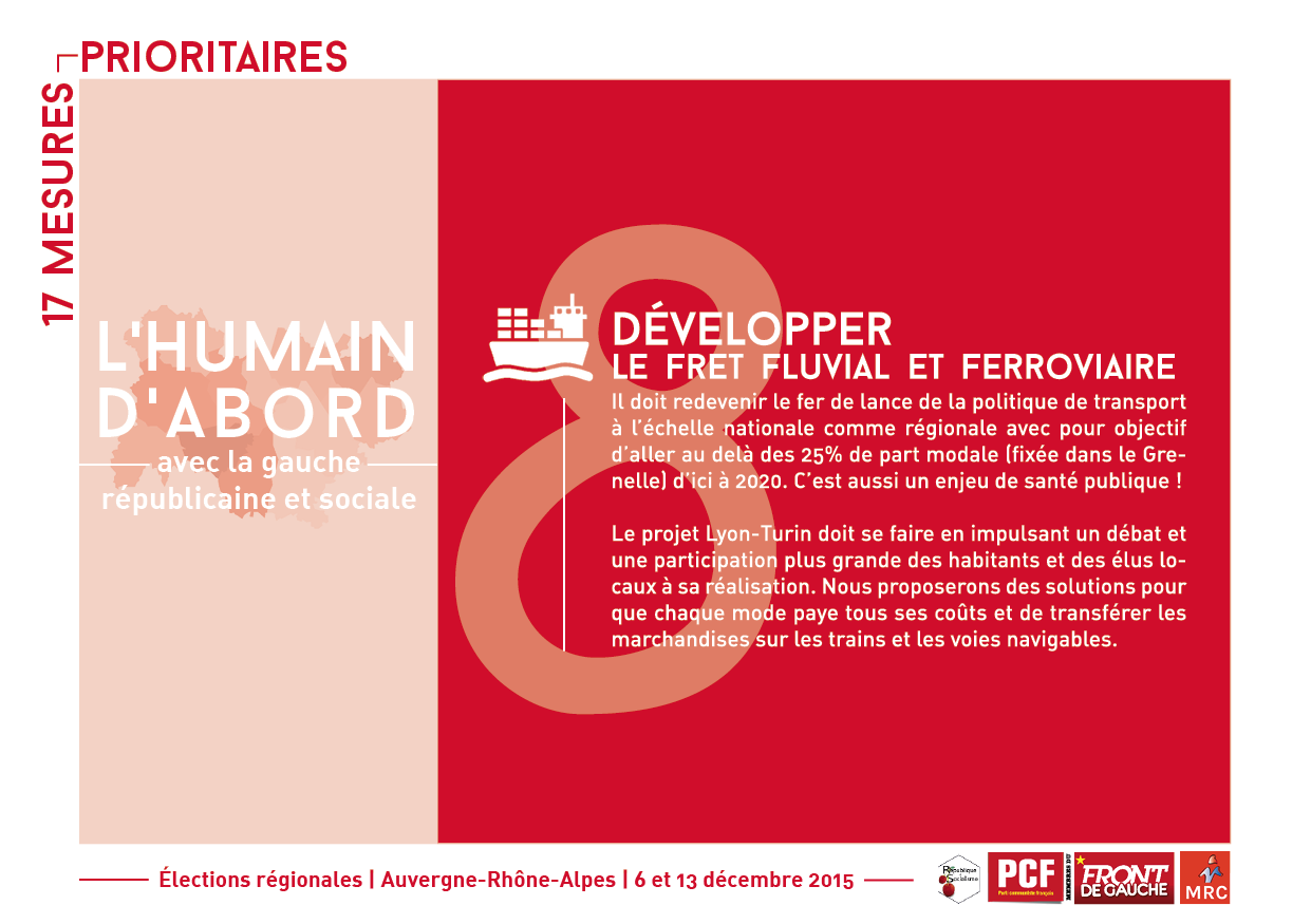 Quelques-unes de nos propositions pour une région citoyenne, solidaire et impliquée dans l'avenir des citoyens