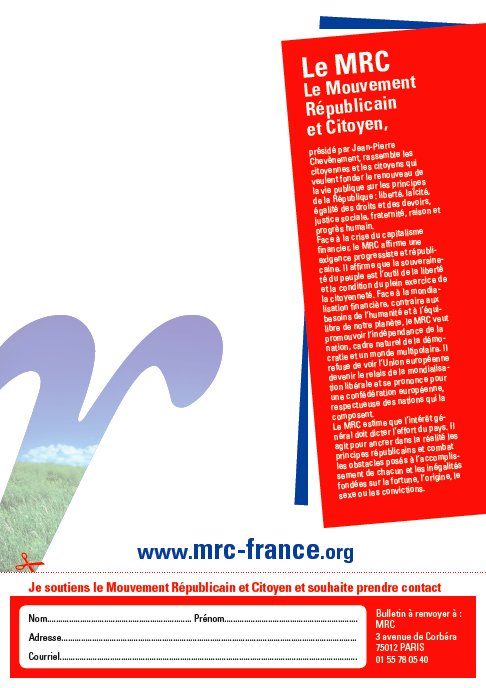 Téléchargez et distribuez le tract : "Les régions dans la République" Téléchargez et distribuez le tract : "Les régions dans la République"