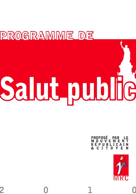 La motion d'orientation et le programme de salut public