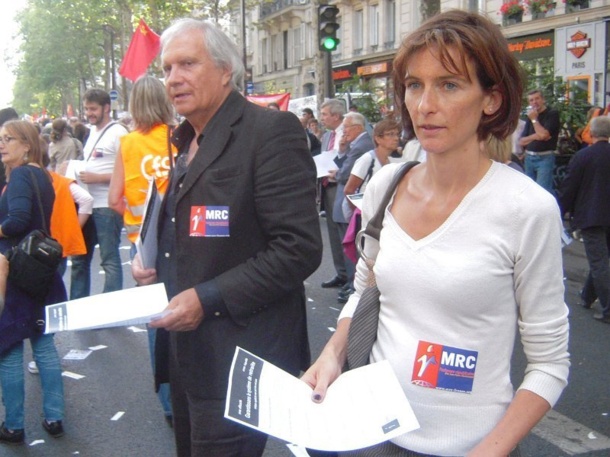 Le MRC soutient les grèves et les manifestations du 23 septembre 2010 en faveur des retraites par répartition