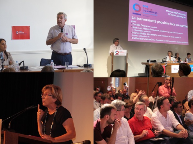 Après le succès des Universités de rentrée « Nos Causes Communes », poursuivons le travail pour bâtir une alternative et reconstruire la gauche Après le succès des Universités de rentrée « Nos Causes Communes », poursuivons le travail pour bâtir une alternative et reconstruire la gauche