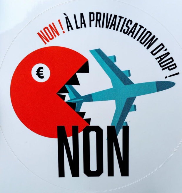 Non à la privatisation d'Aéroport de Paris ! Non à la privatisation d'Aéroport de Paris !