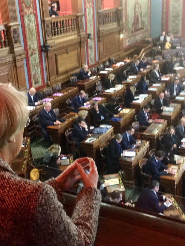 Hommage à Georges Sarre au Conseil de Paris le 4 février 2019