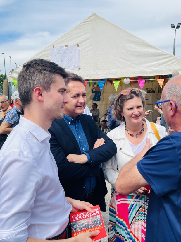 Intervention de Thierry Cotelle, Président du MRC lors de la Fête de l'Humanité de Pechbonnieu (31) le 25 mai 2024