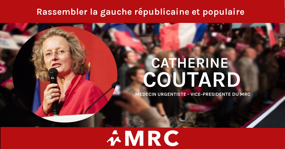 Le MRC soutient la liste France Insoumise aux élections européennes : Catherine Coutard, candidate du MRC sur la liste !