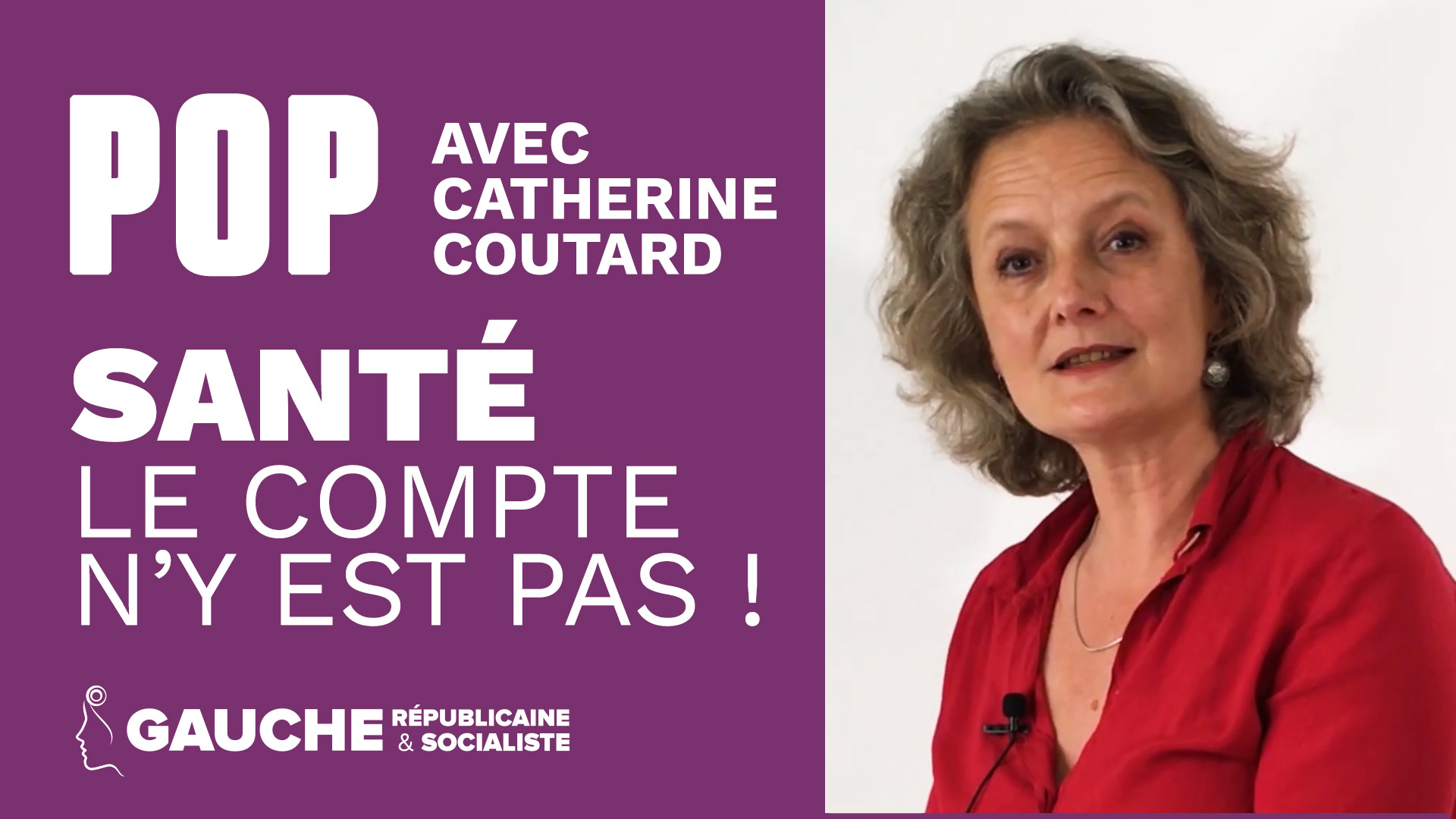 Point Politique et Populaire : santé, le compte n'y est pas !