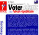 Téléchargez et distribuez le tract : "Le 7 juin, Voter blanc, c'est voter républicain"