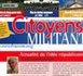 Distribuez le dernier numéro de Citoyens Militants