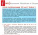 Téléchargez et distribuez le tract : "Pour un programme de salut public !"