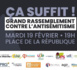 Appel à participer aux rassemblements contre l'antisémitisme mardi 19 février dans toute la France