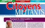 Téléchargez et distribuez le dernier numéro de Citoyens Militants