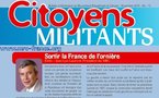 Téléchargez et distribuez le numéro de Citoyens Militants de novembre 2010