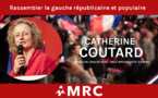 Le MRC soutient la liste France Insoumise aux élections européennes : Catherine Coutard, candidate du MRC sur la liste !