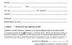 Bulletin d'adhésion 2022