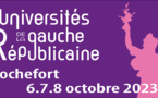 Universités de la Gauche républicaine : inscrivez-vous !